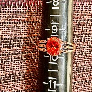 Fragrant Jewels Vibrant Red Gem Ring